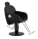 olivia recliner nera frontale 3_4.webp
