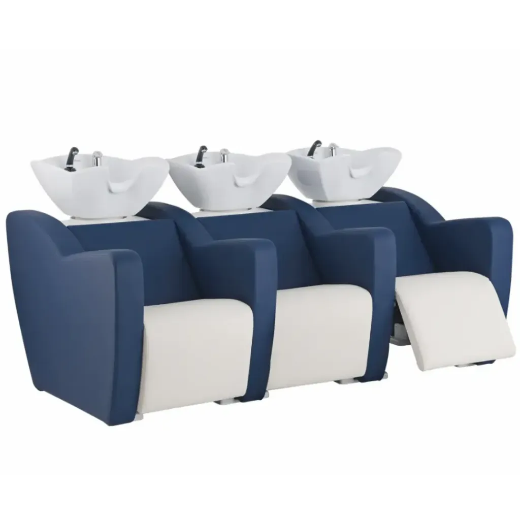 Bac de lavage RIO GRANDE 3P (Noir, Vasque blanche & plan arrière noir, Classique, SANS OPTION)