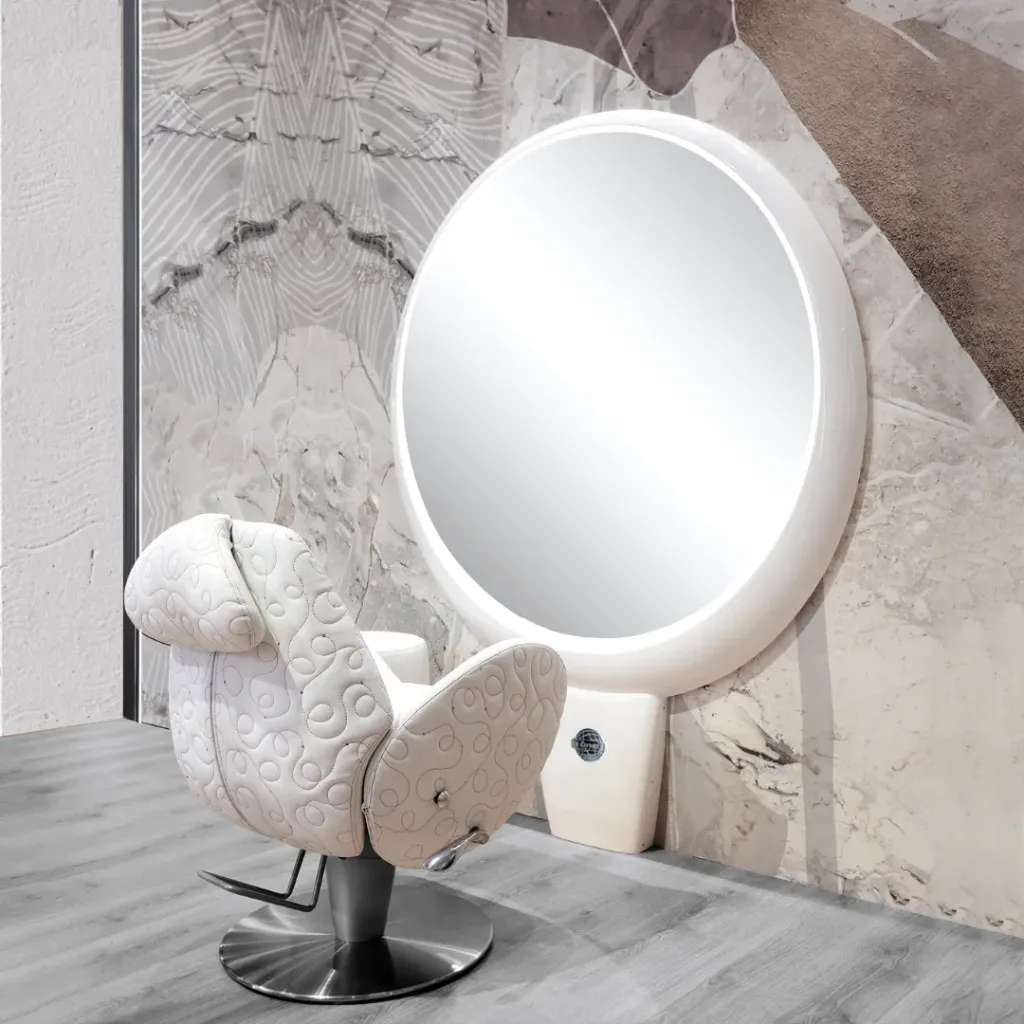 Miroir MOONLIGHT (Blanc, SANS OPTION)