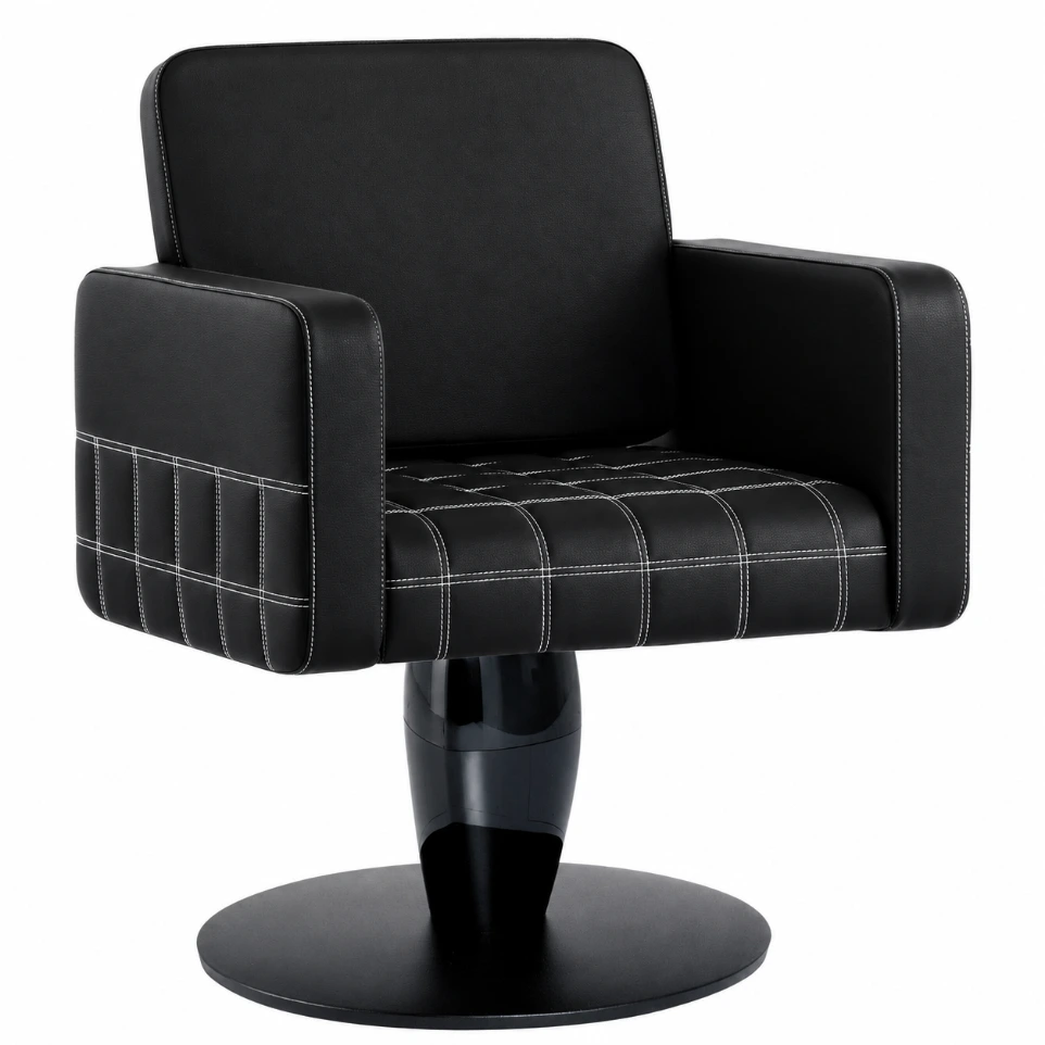 Fauteuil SUPERIOR CLASS (Noir, Rif.9 Aluminium, SANS MOTIF)