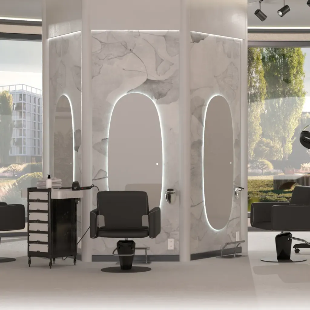 [9877] Miroir LEON
