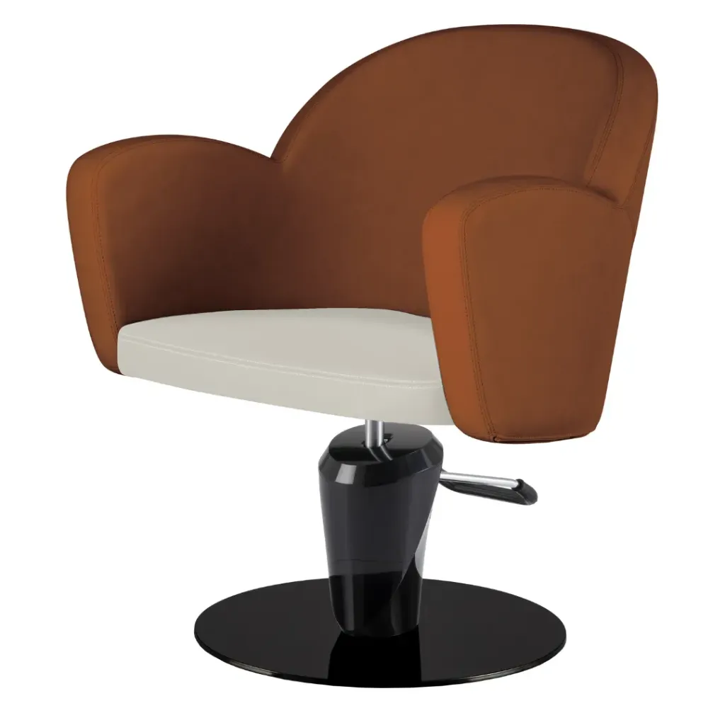 Fauteuil EMILY (Noir, Rif.9 Aluminium)